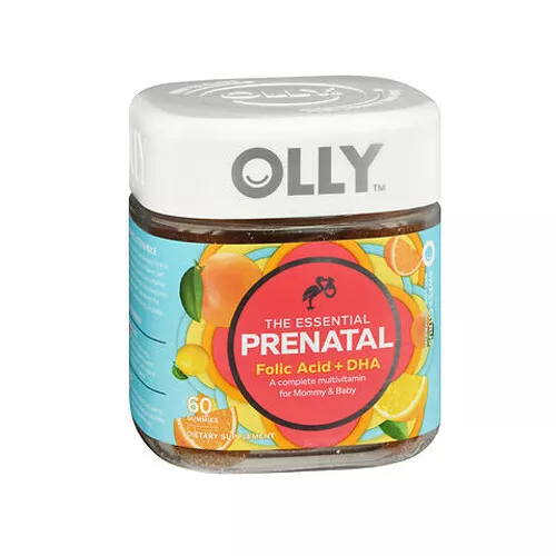 El Esencial Prenatal 60 Gomitas Por Olly