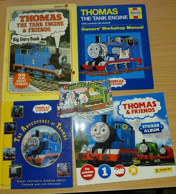 THOMAS THE TANK Engine Books Bundle Job Lot Vintage Sticker Album £1.16 ...