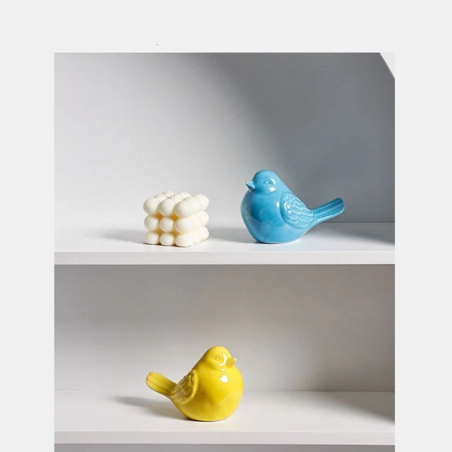 Keramik Porzellan Vogel Figur Statue Heim dekor Vogel Ornamente  Wohnzimmer