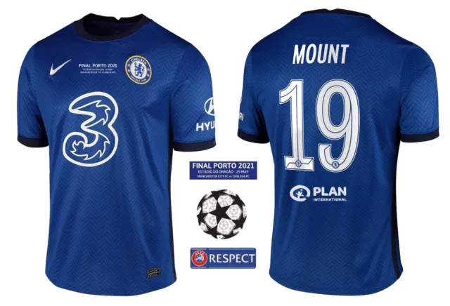 Trikot Nike FC Chelsea UCL Final Porto 2021 - Mount 19 I Champions League