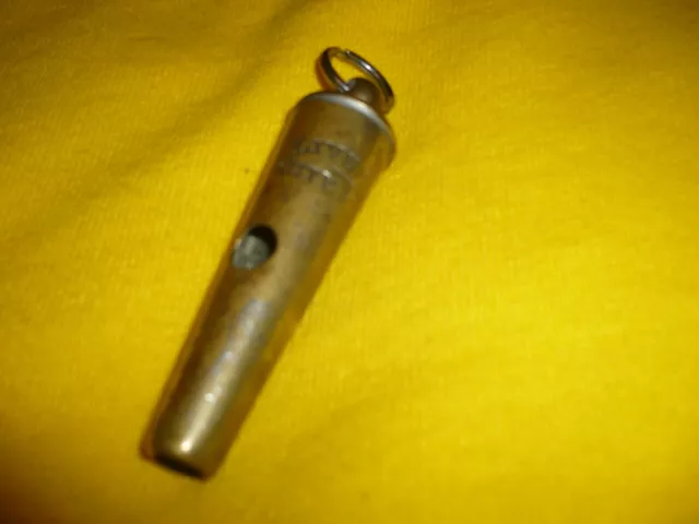 Victorian City Of Liverpool Cone Shaped Police Whistle