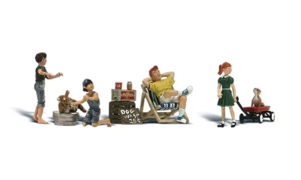 Woodland De Échelle H0 / Ho  Möbeltransport, Avec Figurines