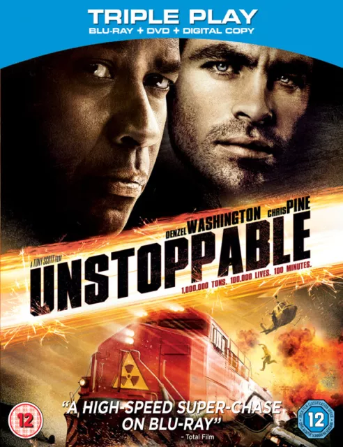 Unstoppable Blu-ray (2011) Denzel Washington, Scott (DIR) cert 12 Amazing Value