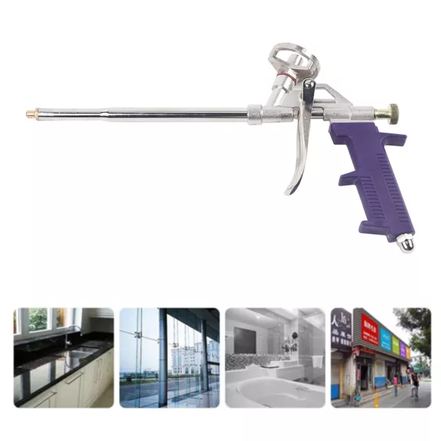 Pistola de espuma de metal para espuma de pistola espuma de construcción pistola de espuma de construcción 330 mm DHL