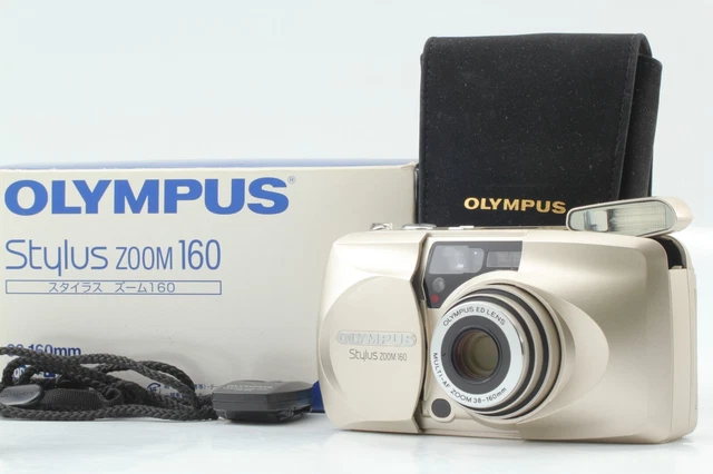 [Near Mint in Box] Olympus Stylus Zoom 160 35mm Film Camera From JAPAN