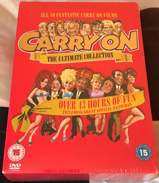 CARRY ON ULTIMATE Collection Dvd Oop Rare Barbara Windsor Sid James