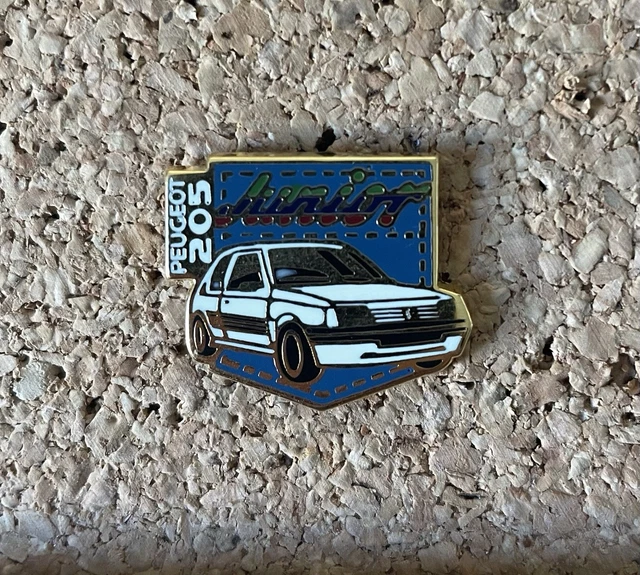 Pin's Rare Peugeot 205 GTI Turbo 16 Rallye - SEDI MD RACING - Métal, Collection