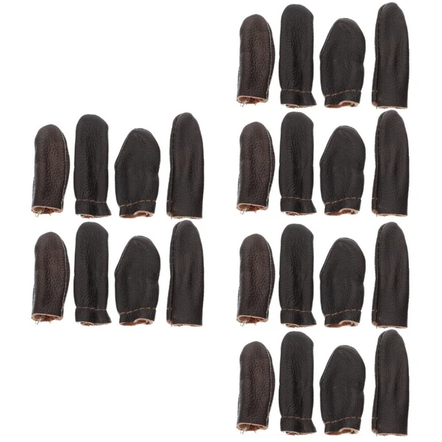 12 Sätze von Kunsthandwerk Nähen Fingerhut DIY Nähen Fingerhüte Strick-Fingerhut