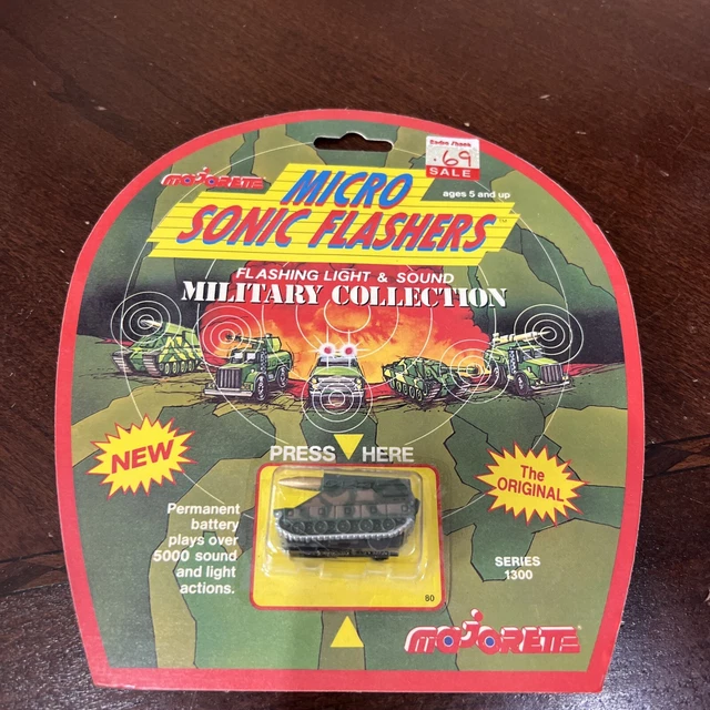 MAJORETTE MICRO SONIC Flashers Series 1300 Missile Launcher 1315 £14.78 ...