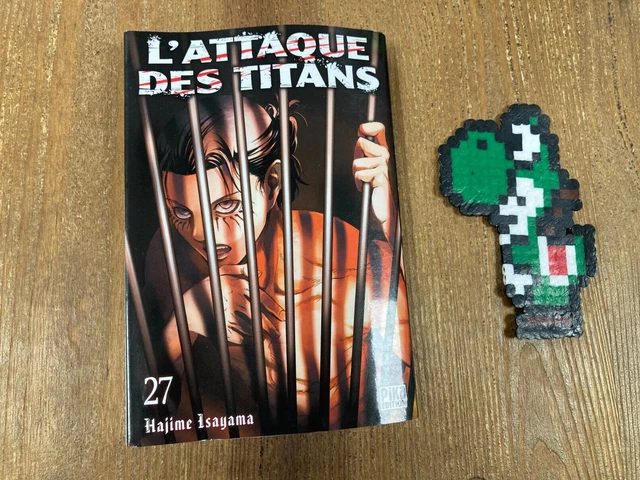 L4attaque Des Titans Manga Scan Vf L'ATTAQUE DES TITANS vol 27- Manga VF - Occasion EUR 3,99 - PicClick FR