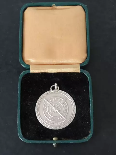 Argento Sterling Royal Life Saving Society Premio Al Merito Birmingham 1939
