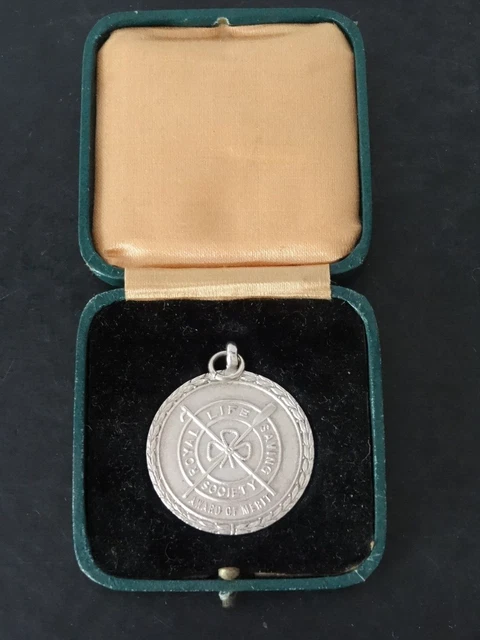 Argento Sterling Royal Life Saving Society Premio Al Merito Birmingham 1939