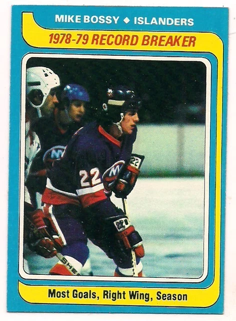 1979/80 Topps HOF Mike Bossy  New York Islanders #161