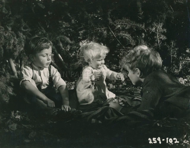 Jon Whiteley Vincent Winter The Kidnappers  1953 Photo Original #8