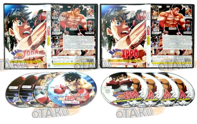 Hajime No Ippo (Season1-3) -  Anime Tv Series Dvd (1-127 Eps + Ova) Ship From Us