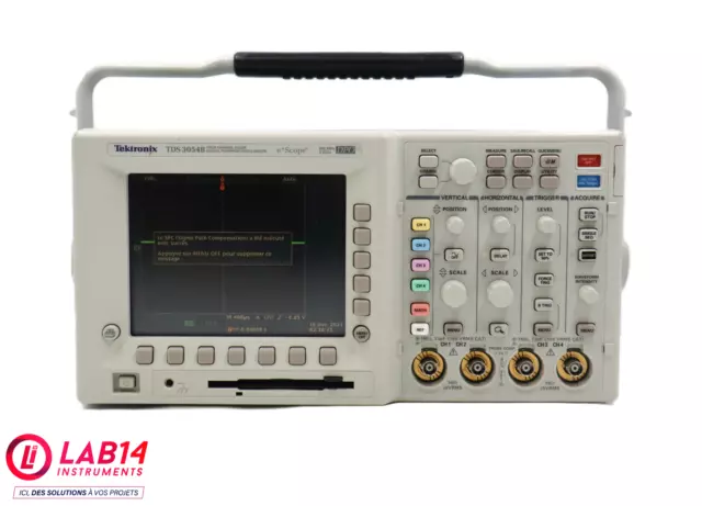 TEKTRONIX TDS3054 Digital Phosphor Oscilloscope Color 4Ch 500MHz 5GS/s TESTED