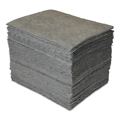 Spc Gp Maxx Enhanced Sorbent Pads, Absorbs 25 Gal, 15 in X 19 In Brady BRADY SPC