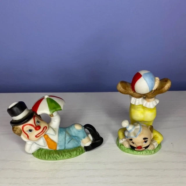 LIPTON PORCELAIN CLOWN Figurines 30.00 PicClick