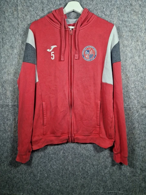 Hampton And Richmond Joma Player Issue Full Zip Jacket Mens Large Football