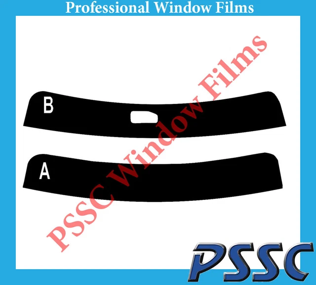 PSSC Pre Cut Sun Strip Car Window Films - Chrysler Sebring 2 Door 2001 to 2007
