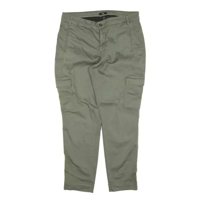 Pantaloni cargo C&A verdi regolari affusolati da donna W34 L29