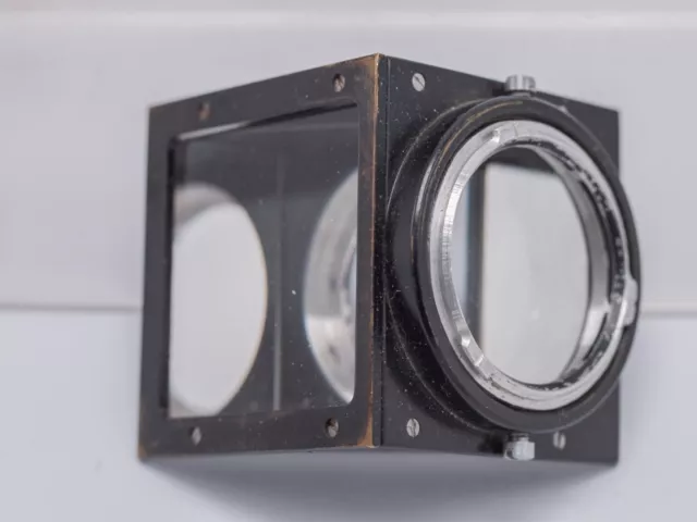 Wollensak 90 Degree Prism Right Angle Lens For Bay 1 I Rollei Yashica TLR Camera Wollensak 90 Degree Prism Right Angle Lens For Bay 1 I Rollei Yashica TLR Camera