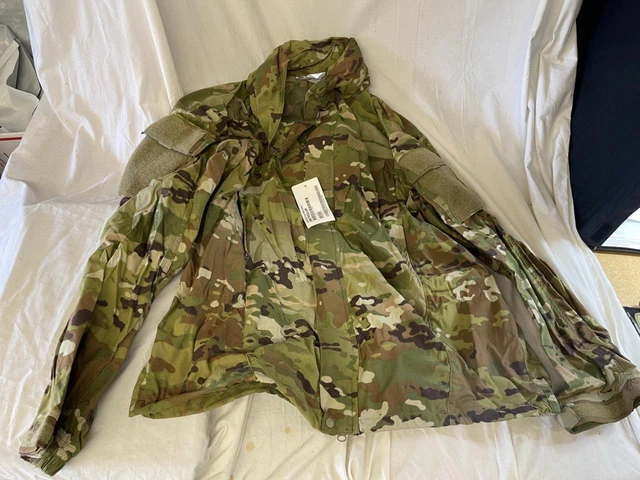 New ARMY OCP MULTICAM LEVEL 5 SOFT SHELL JACKET COLD WEATHER TOP - LARGE