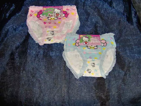 Hello Kitty Bear Tutu Skirt 2-10 Years Girls Underwear Panties