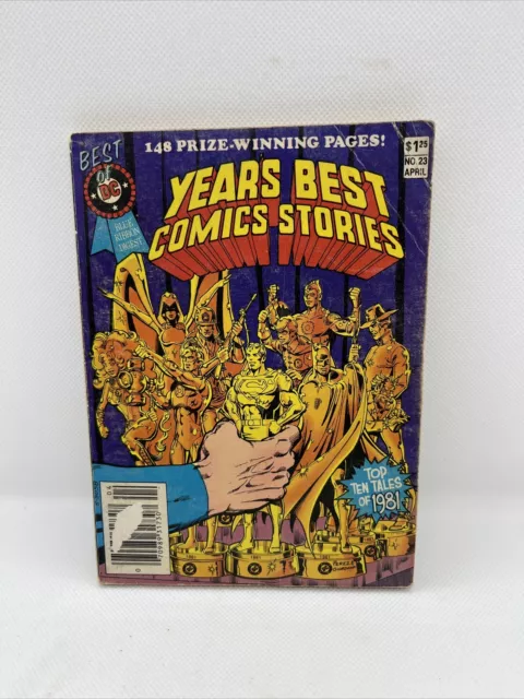Best Of DC Blue Ribbon Digest Year’s Best Comic Stories 1981 FREE SHIPPING