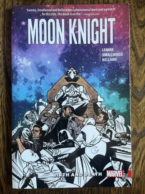 Moon Knight Vol. 3: Birth And Death by Jeff Lemire (Paperback, 2017)