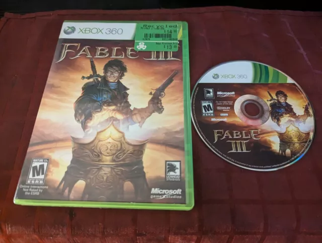 Fable III (Microsoft Xbox 360, 2010) A