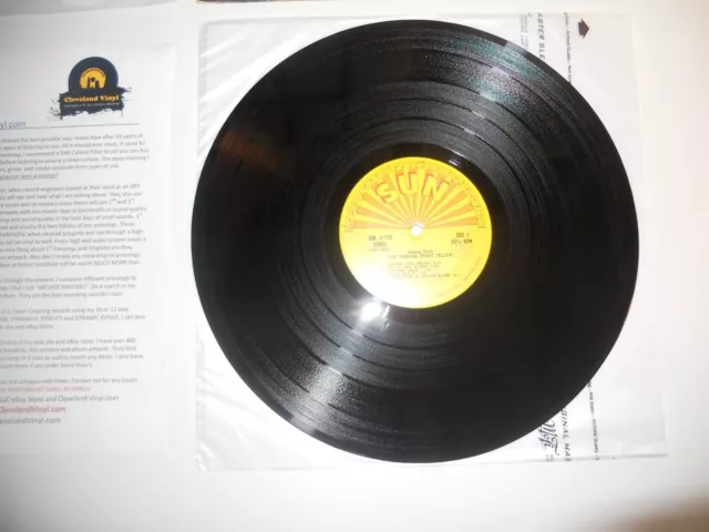 Johnny Cash Chantant Story Teller Soleil 35.1m70 Analogique EXC Ultrasons Clean 2