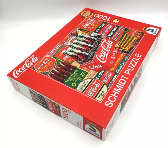 Coca Cola Puzzle Klassiker CocaCola 59914 Schmidt 1000 Teile Premium Quality