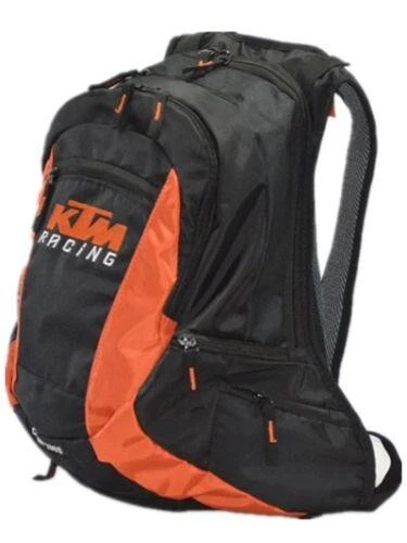 MOTOR BIKE BACKPACK ktm Orange white Sport Enduro Mx Bag Cycling