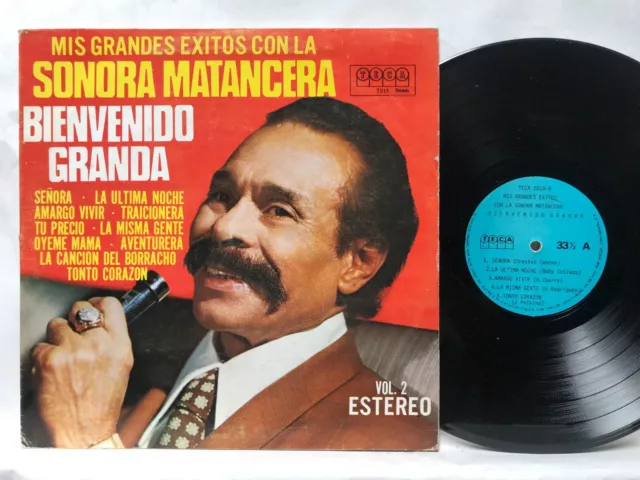 LOT 3 LP BRAZIL MINT BIENVENIDO GRANDA LA SONORA MATANCERA SUCESSOS