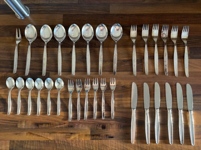 Einweg-Bambus-Besteck, 250 Teile – 100 Löffel, 100 Gabeln, 50 Messer, Kompostierbar, Umweltfreundlich