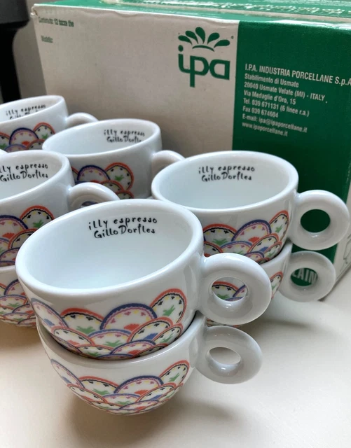 Tasse à Espresso Illy Collection Gillo Dorfles - Porcelaine Blanche