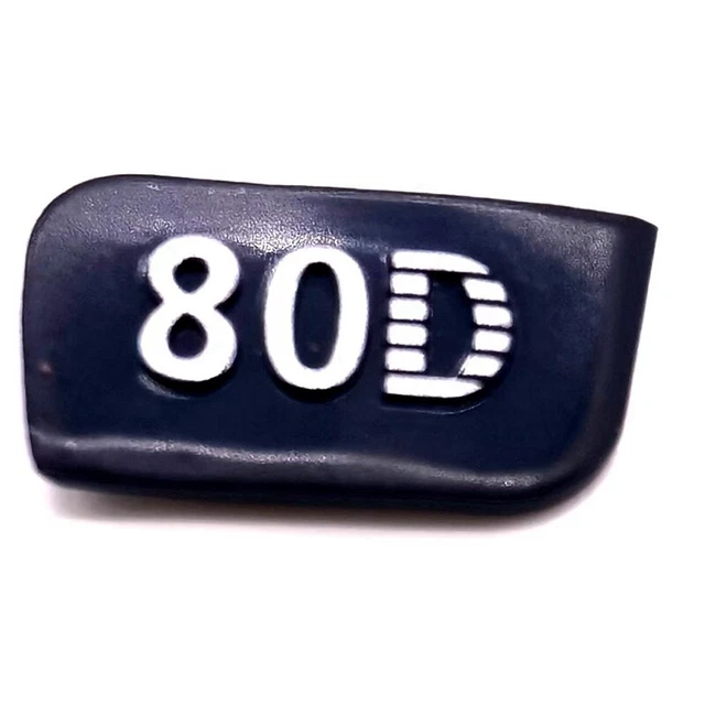 1 PCS FOR Cover Fuselage Name Plate for 80D Tag Plate Nameplate Black