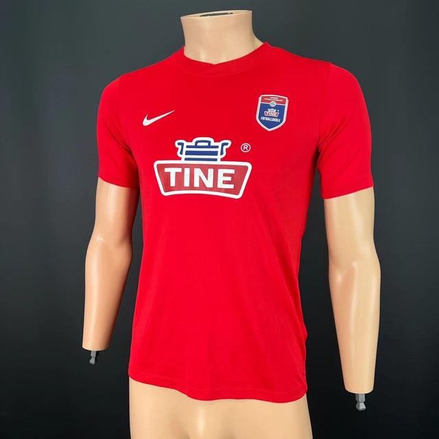 T-shirt Nike Dri Fit XL età 13 15 anni ragazzi girocollo rosso manica corta logo top