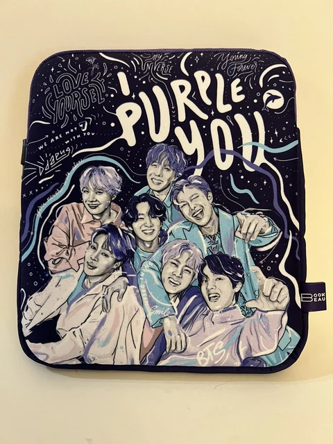 BEBE BTS Book Beau Sleeve Bookbeau I Purple You DARK  K-POP