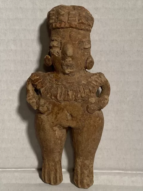 Pre Columbian Mayan terra cotta Female Figure - Nancarrow Collection