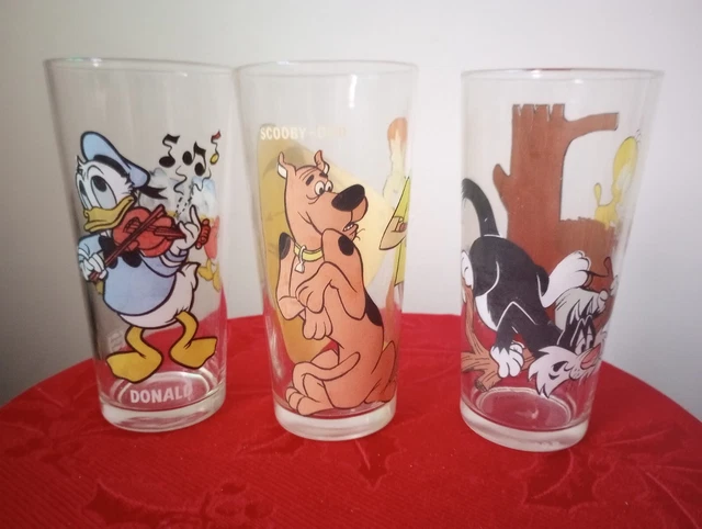 3 Pc. Rare 1977 Scooby-Doo Shaggy Vintage Hanna-Barbera Pepsi Collector Series