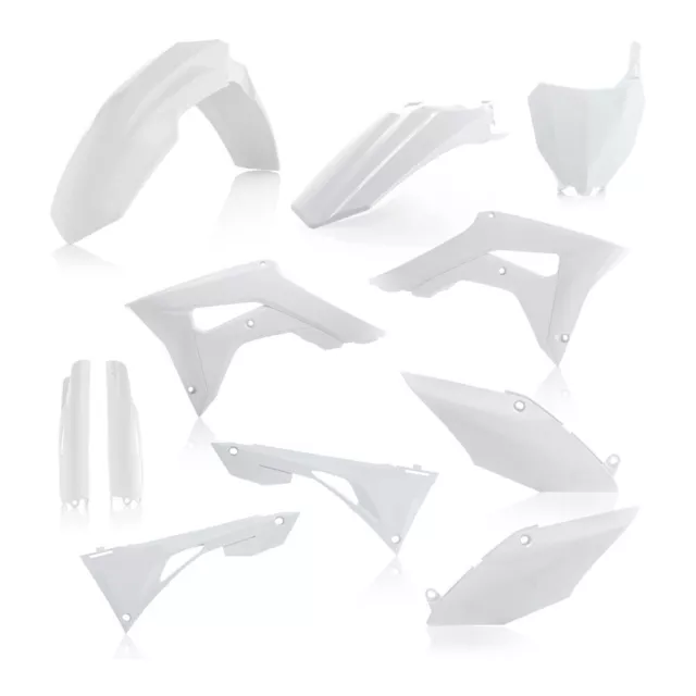 Acerbis FULL Plastiksatz Kit CRF250R 19 weiss Plastik-Set