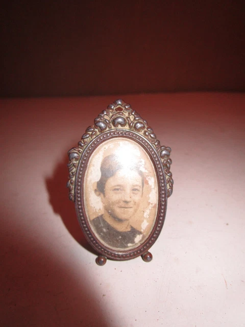 Petit Cadre Photo Bronze – 80x110 Mm – Occasion