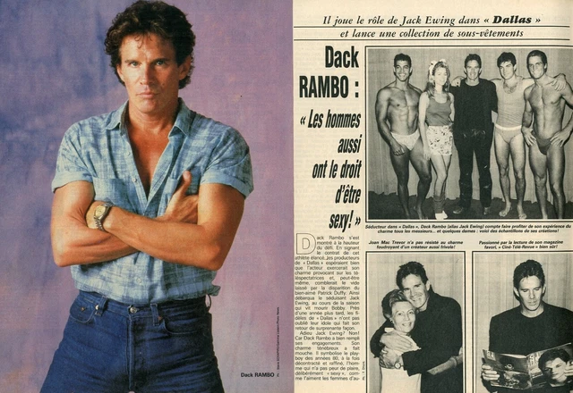 COUPURE DE PRESSE Clipping 1986 Dack Rambo (3 pages) EUR 5,00 - PicClick FR