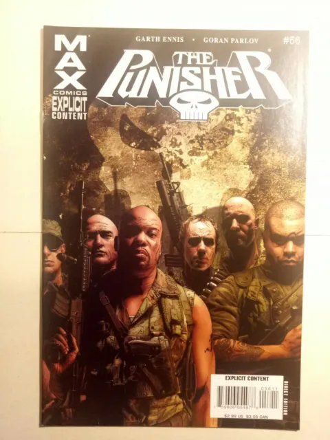 Punisher #56 (June 2008) By Garth Ennis Max Comics Marvel Comics High Grade