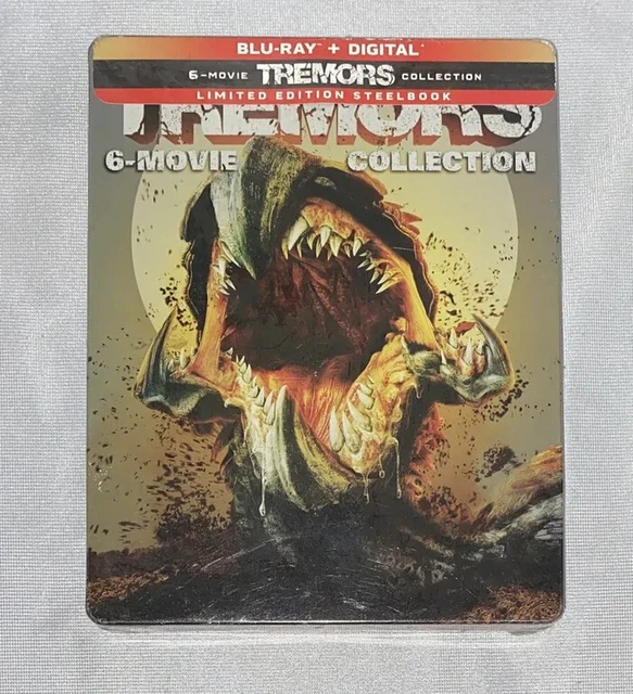 TREMORS 6MOVIE COLLECTION (Blu Ray) Limited Edition Steelbook BRAND
