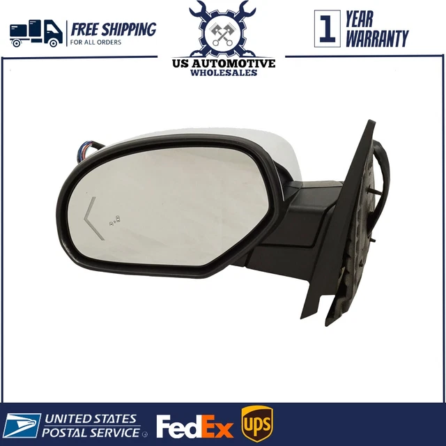 Mirrors Driver Left Side Heated for Chevy Suburban Yukon Hand Chevrolet Tahoe