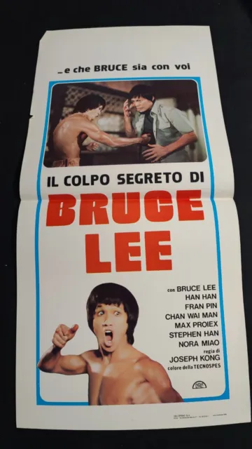 Il colpo segreto di Bruce Lee - Locandina originale