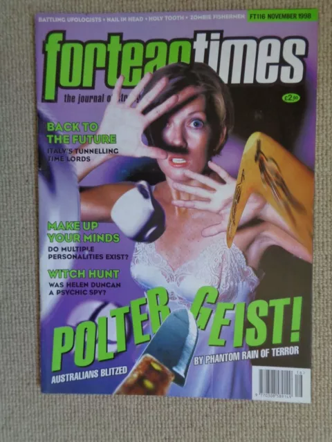 Fortean Times Magazine FT 116 NOVEMBER 1998   Used  - VERY GOOD
